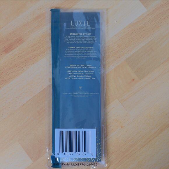 LUXIE Enchanted Eye Set Brushes Vegan Cruelty Free - New in Package - Picture 3 of 6
